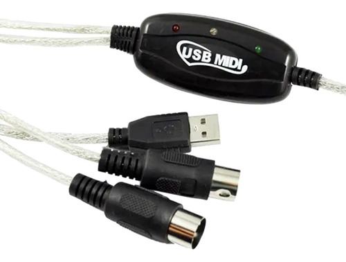 Imagen 1 de 1 de Csa Usd001 Cable Interfaz Midi - Usb Para Teclado / Batería