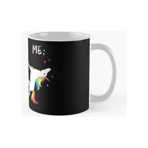 Taza Yo, Unicornio, Usted, Caballo, Poste, Baile Calidad Pre