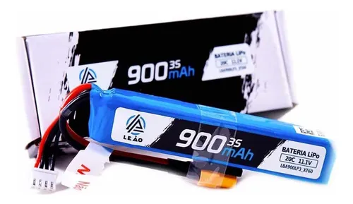 comprar Bateria Lipo 11.1v 900mah 3s 20cu002F40c (1 Pack) Xt60 Leão