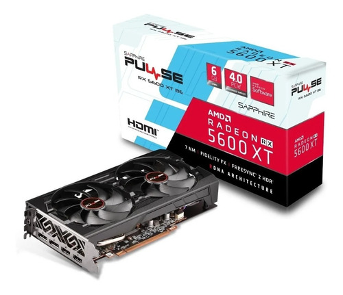 Placa De Video Sapphire Rx 5600 Xt Pulse 6gb Be Gddr6 Radeon