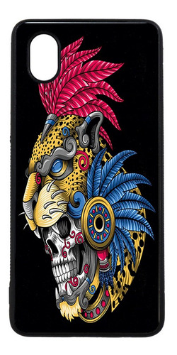 Funda A51 A70 A01 Core A71 Calavera Guerrero Jaguar