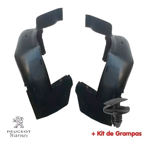 Jgo Guardaplast Delant + Kit Grampas Peugeot 306 95-01