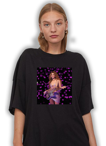 Remera Unisex Shakira Purple Show Personalizada Soltera