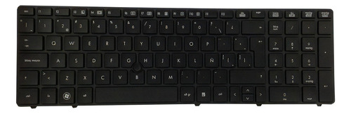 Teclado Hp HP6560BES Color Negro Español