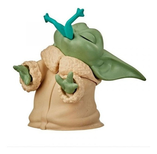Star Wars Baby Yoda The Child Comiendo Rana Grogu