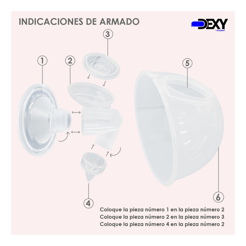 Extractor De Leche Eléctrico Portátil Manos Libres