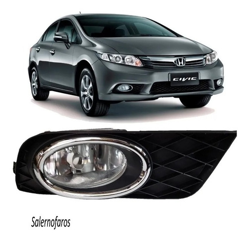 Imagen 1 de 4 de Faro Auxiliar Antiniebla Honda Civic 2012 2013 2014 2015