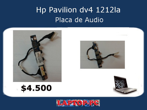 Placa De Audio Hp Pavilion Dv4 1212la