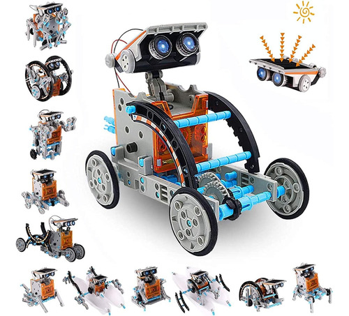 12 En 1 Stem Solar Robot Kit Juguetes Regalos Educativos 