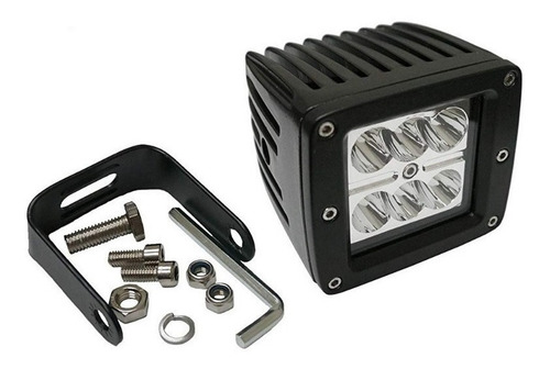 Faro Auxiliar 4 Led 20w Lupa Cdt Spot X1