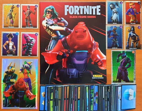 Album Fortnite Black Frame Series Completo A Pegar 