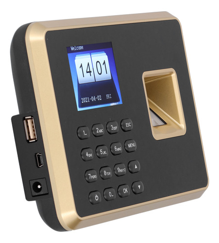 Time Card Machine, Sensor Biométrico, Huella Dactilar, Asist