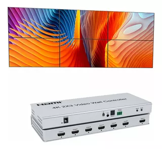 4k@30hz 2x3 Hdmi Video Wall Controller Rotación De 180