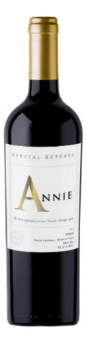 Vinho Annie Special Reserv.cab.sauv 750m