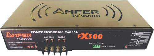 Fonte Nobreak 24v-10a Amfer Telecom