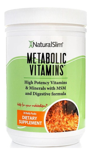 Metabolic Vitamins Alta Potencia - Unidad a $14278