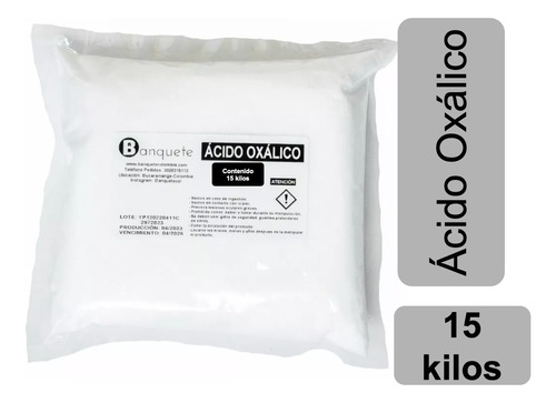 Acido Oxalico 15k