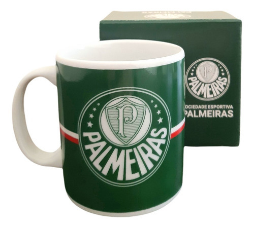 Caneca Porcelana Palmeiras