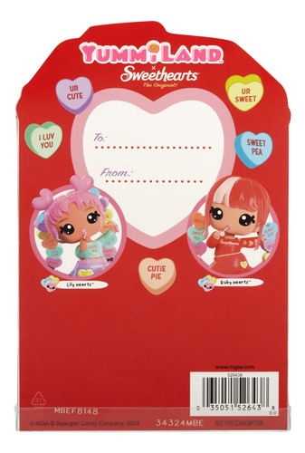 Brillo De Labios Doll Yummiland X Sweethearts Ruby Hearts
