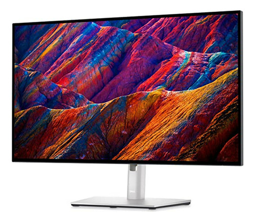 Monitor Dell Ultrasharp U2723qe 27  4k Uhd Led - Negro/plata