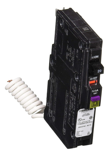 Disyuntor Square D Por Schneider Electric Qo 20 Amp Comprob