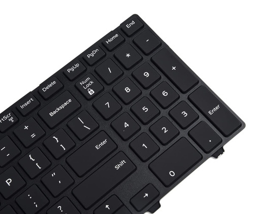 Teclado De Repuesto Para Dell Inspiron 15 3000 5000 3541 3542 3543 3551 3552 3558 3593 5542 5545 5547 5755 5551 5558 5552 5758 5759 5559, Inspiron 17 5000 5748 5749 5755 5758 5759 Laptop Con
