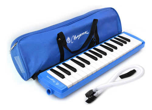 Melodica Piano 32 Notas Con Funda Magma Azul M3203