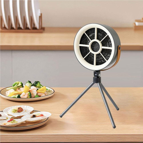 Campana Extractora Portátil Con Extractor De Aire Y Gris,usb