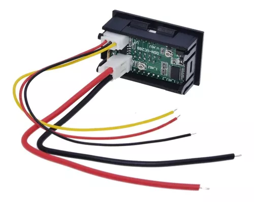 Voltímetro y Amperímetro Digital 0-100Vdc 0-10Adc IDDAV - Suconel, Tienda  electrónica