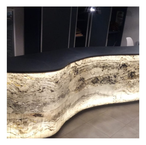 Revestimiento Piedraflex Translucido Oceano (laminas 122x61)