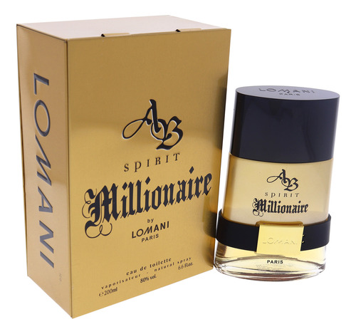 Perfume Lomani Ab Spirit Millionaire Edt 200ml Para Homens
