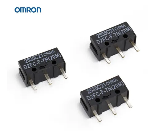 1 Pieza Micro Interruptor D2fc-f-7n (20m) Omron Raton Mouse.