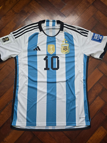 Camiseta Titular Selección Argentina 2023, Messi 10 L