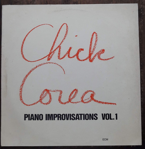 Lp Vinil (vg+) Chick Corea Piano Improvisations Vol1 Br 1971