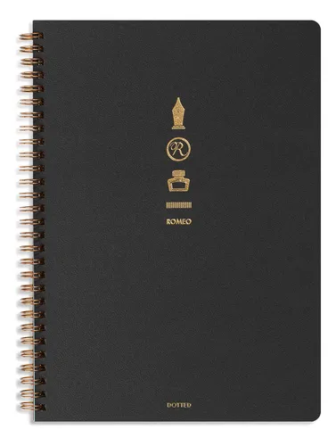 Romeo Cuaderno Japones, Encuadernado En Espiral, B6 (4.9 X 6