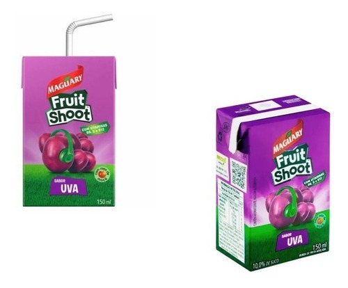 Suco De Uva Fruit Shoot 150 Ml - Cx 27 Unidades