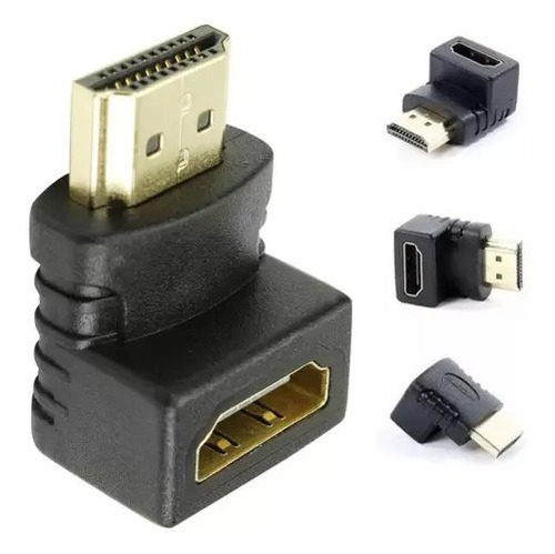 Adaptador Hdmi 90 Graus Em L P/ Tv Painel Le-05