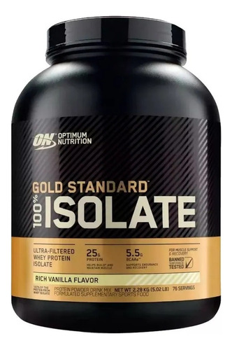 Gold Standard 100% Isolate 5lbs - L a $96980