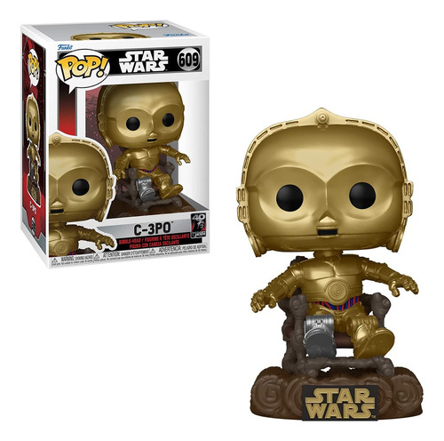 Funko Pop Star Wars Return Of The Jedi C-3po #609 Original