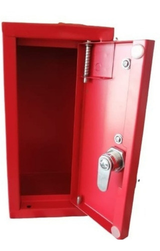 Imagen 2 de 4 de Pequeño Lockers Alcancia Metalica Con Chapa Llave Ahorro