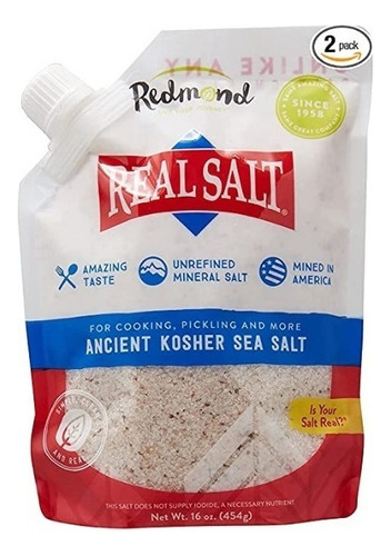 Redmond Real Salt Kosher 454 Gr 2 Pack