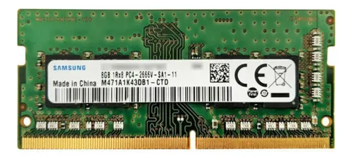 Samsung Memoria Ddr4 8gb 2666mhz Sodimm 260 Pin Cl19