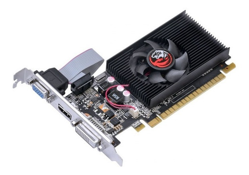 Imagem 2 de 8 de Placa De Video Geforce Nvidia Gt710 2gb Ddr3 - 64 Bits Pcyes