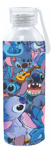 Botella  Stitch Lilo And Stitch, Deporte, Colegio, 750 Ml