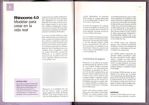 Libro+cd Clarin Arq Rhinoceros Diseño 3d Curso Cdbook (Usado)