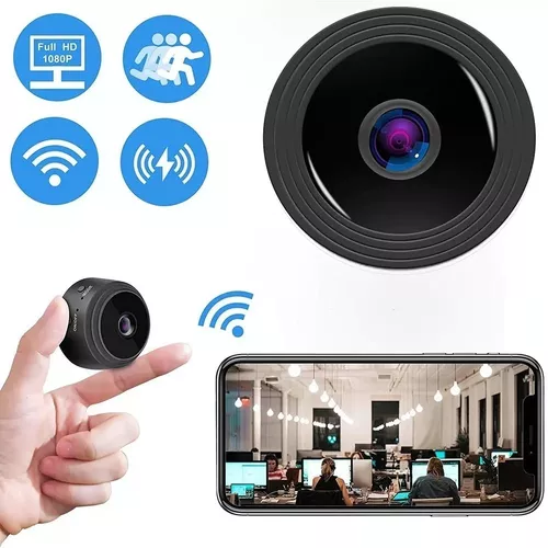 Mini Cámara Espía Hd Wifi A9 N/vision Ios Android + Memoria