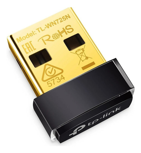 Tl-wn725n Adaptador Usb Nano Inalámbrico N De 150mbps