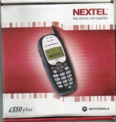 Nextel Motorola I550 Plus Con Caja Y Cargador No Funciona