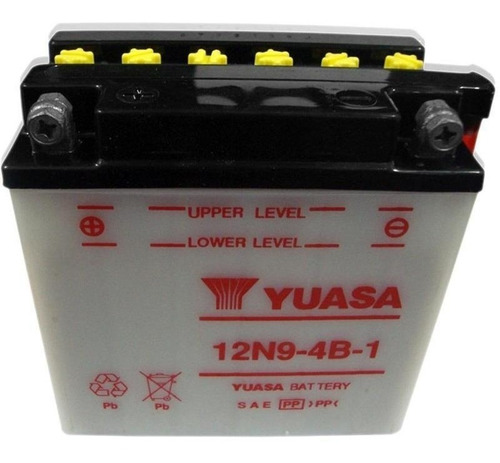 Bateria Yuasa 12n9 4b 1 Zanella Custom 150 250 ** Fas