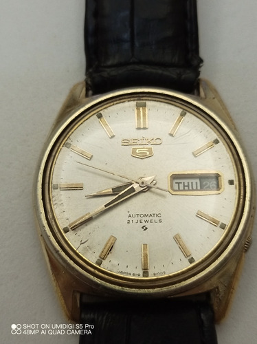 Relógio Seiko 5 Automatic 6119 - 8083 Usado De Coleção